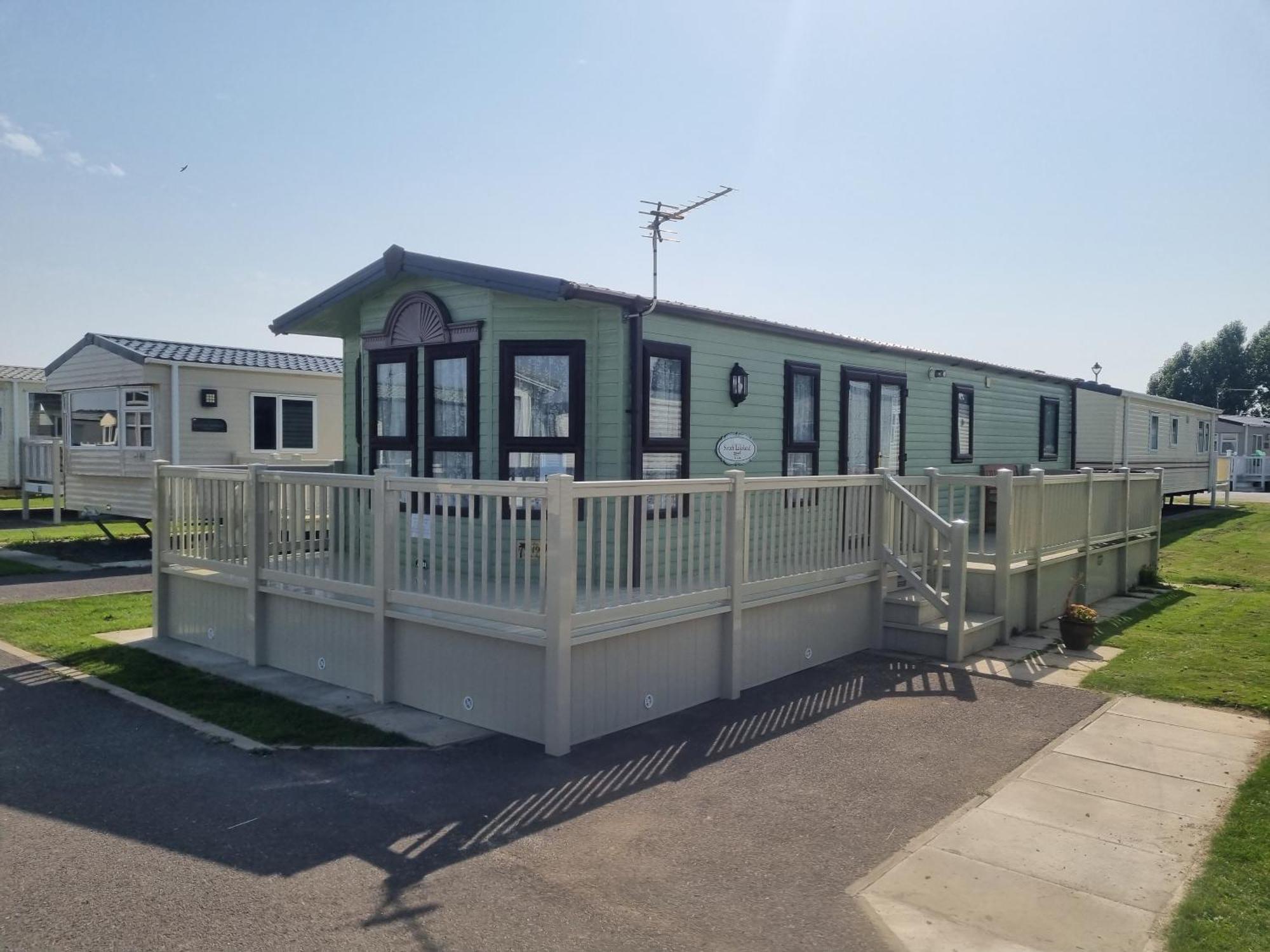 Palm Square 19 3 Bed Deluxe Caravan 채플 세인트 레오나즈 외부 사진