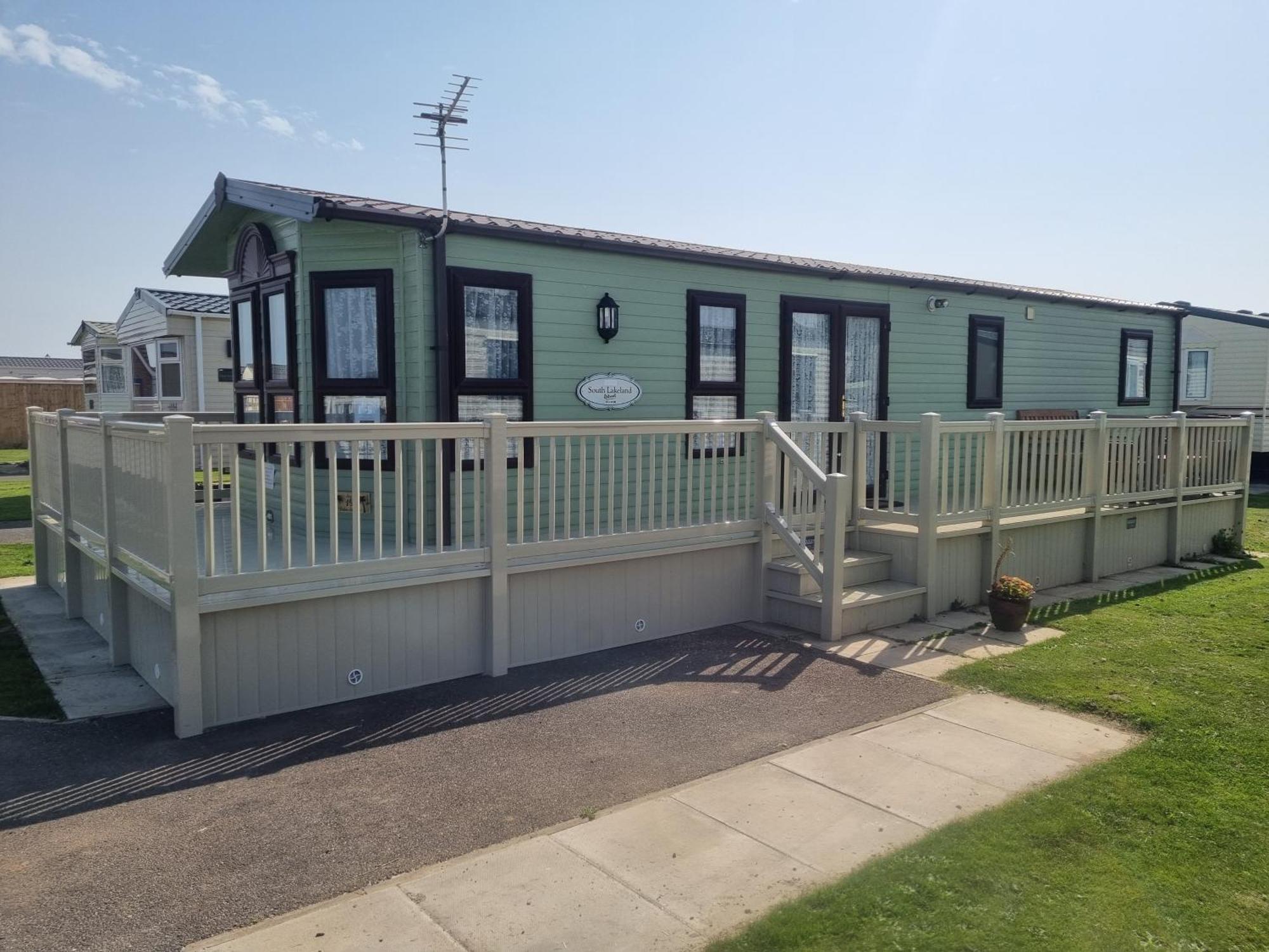 Palm Square 19 3 Bed Deluxe Caravan 채플 세인트 레오나즈 외부 사진
